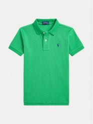Polo Ralph Lauren Polo 322703632 Zielony Regular Fit. Zielone t-shirty chłopięce Polo Ralph Lauren, bez wzorów, z bawełny, bez ramiączek. Za 189.99 zł.