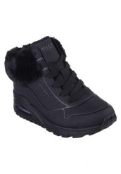 Buty Kobieta Skechers Uno Fall Air czarny. Czarne obuwie trekkingowe damskie Skechers. Za 249.99 zł.