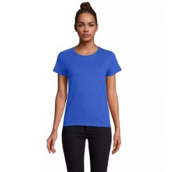 Koszulka damska Sol's Crusader. Niebieskie t-shirty damskie SOL'S, s, bez wzorów, bez kołnierzyka. Za 27.00 zł.