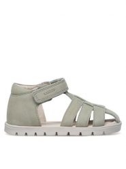 Lasocki Kids Sandały KEKKO CI12-KEKKO-01(II)DZ Zielony. Zielone sandały dziewczęce Lasocki Kids, z nubiku, bez zapięcia. Za 129.99 zł.