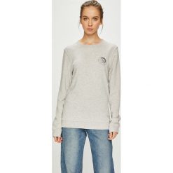 Diesel - Bluza. Szare bluzy bez kaptura damskie Diesel, l, z bawełny. W wyprzedaży za 119.90 zł.
