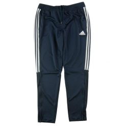 Second life - Adidas męskie spodnie dresowe do cardio na trening - Jak nowy. Niebieskie spodnie sportowe męskie Adidas, z dresówki. Za 106.46 zł.