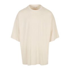 Ogromna Koszulka Unisex Dla Dorosłych. Brązowe bluzki damskie BUILD YOUR BRAND, l, bez wzorów, sportowe, bez kołnierzyka, bez ramiączek. Za 99.99 zł.