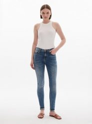 LTB Dżinsy "Amy" - Skinny fit - w kolorze niebieskim rozmiar: W33/L28. Niebieskie jeansy damskie LTB, z podwyższonym stanem. Za 83.42 zł.