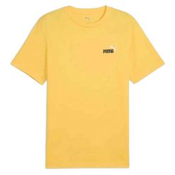 T-shirt Puma 684717-55 unisex. Żółte t-shirty damskie Puma, l, bez wzorów, z materiału, bez kołnierzyka. Za 99.90 zł.