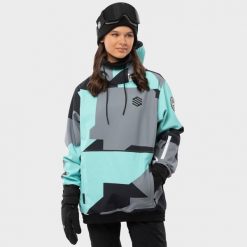 Kurtka snowboardowa damska W1-W Ushuaia. Niebieskie kurtki damskie SIROKO, xl, bez wzorów, z softshellu, bez kaptura, narciarskie. Za 844.00 zł.