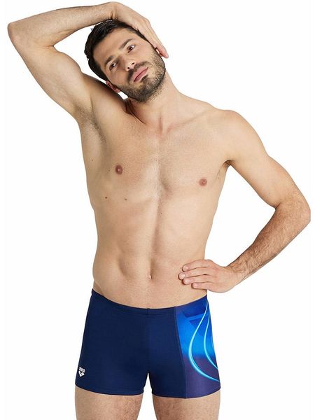 Arena Kąpielówki w kolorze granatowym rozmiar: 3. Niebieskie kąpielówki męskie Arena, bez wzorów, z materiału. Za 74.46 zł.