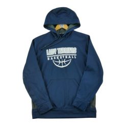 Nike Bluza damska z kapturem Granatowa. Niebieskie bluzy z kapturem damskie Nike, l, z jeansu. Za 102.20 zł.