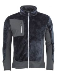 Peak Mountain Kurtka polarowa "Chapeau" w kolorze szarym rozmiar: L. Szare kurtki męskie Peak Mountain, l, bez wzorów, z polaru, bez kaptura. Za 208.99 zł.