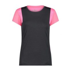 Koszulka damska CMP. Czerwone t-shirty damskie CMP, bez wzorów, bez kołnierzyka. Za 130.90 zł.