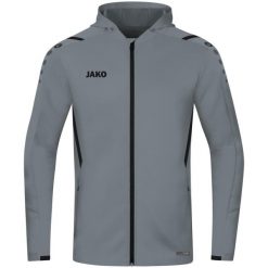 Kurtka damska Jako à capuche Challenge. Czarne kurtki damskie Jako, s, z aplikacjami, z elastanu, z kapturem. Za 325.50 zł.