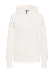 ELBSAND Bluza "Kaire" w kolorze kremowym rozmiar: M. Brązowe bluzy z nadrukiem damskie ELBSAND, m. Za 159.95 zł.