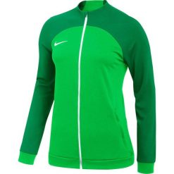 Bluza sportowa damska Nike NK Dri-FIT Academy Trk Jkt K. Zielone bluzy bez kaptura damskie Nike. Za 210.10 zł.