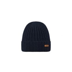Czapka Barts Haakon. Niebieskie czapki męskie Barts, bez wzorów, z dzianiny, klasyczne. Za 133.90 zł.
