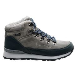 Buty Hi-Tec Midora Mid Wp 92800210806 szare. Szare obuwie trekkingowe damskie . Za 332.39 zł.