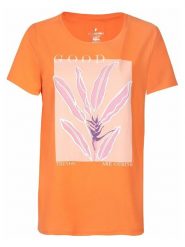LIEBLINGSSTÜCK Koszulka "Daliah" w kolorze pomarańczowym rozmiar: 4XL. Pomarańczowe bluzki damskie LIEBLINGSSTÜCK, xl, bez wzorów, z bawełny, bez kołnierzyka, bez ramiączek. Za 110.04 zł.