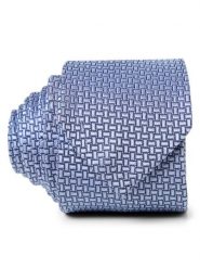 Andrew James jedwabny krawat Mężczyźni Jedwab niebieski, ONE SIZE. Niebieskie krawaty i muchy męskie Andrew James, bez wzorów, z jedwabiu, biznesowe. Za 179.95 zł.