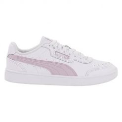 Buty do chodzenia damskie Puma Court 70. Białe buty sportowe na co dzień damskie Puma, bez wzorów, z materiału, trekkingowe. Za 349.00 zł.