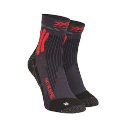 Skarpety biegowe X-Socks Run Speed Two 4.0. Szare skarpetki damskie X-Socks, bez wzorów. Za 120.00 zł.