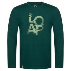 T-shirt męski Loap Altron zielony 2XL. Zielone t-shirty męskie Scarpa, m, bez wzorów, z bawełny, bez kołnierzyka. Za 91.00 zł.