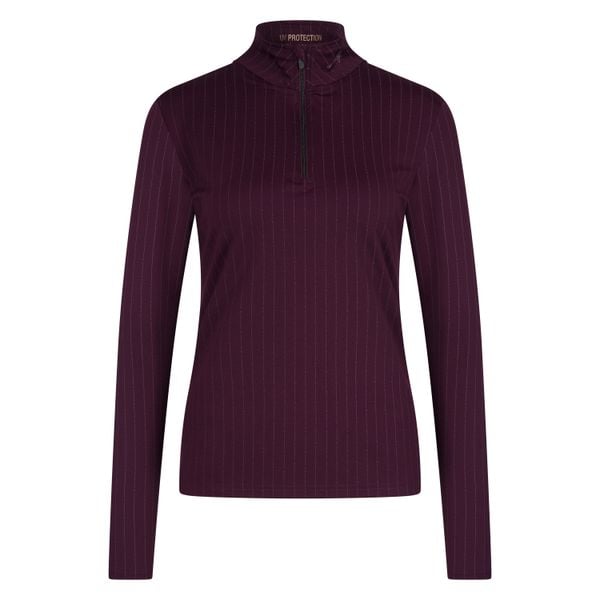 Damska koszulka do jazdy konnej Euro-Star Sole. Czerwone t-shirty damskie EURO-STAR, bez wzorów, bez kołnierzyka. Za 297.50 zł.