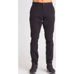 CZARNE SPODNIE EMPORIO ARMANI. Czarne spodnie materiałowe męskie Emporio Armani, z aplikacjami. Za 359.50 zł.