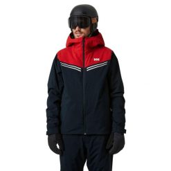 Kurtka Narciarska męska Helly Hansen Alpine Insulated Jacket. Niebieskie kurtki męskie Helly Hansen, m, bez wzorów, bez kaptura, narciarskie. W wyprzedaży za 809.00 zł.