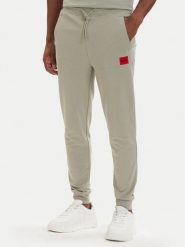 HUGO Spodnie dresowe Doak212 50447963 Zielony jasny Regular Fit. Zielone spodnie dresowe męskie Hugo, bez wzorów, z bawełny. Za 449.99 zł.