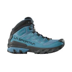 Buty trekkingowe La Sportiva Ultra Raptor 3 Mid GTX. Czarne buty trekkingowe męskie La Sportiva, z gore-texu, bez zapięcia, trekkingowe, gore-tex. Za 777.00 zł.
