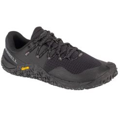 Buty do biegania damskie Merrell Trail Glove 7. Czarne obuwie do biegania damskie MERRELL. Za 724.00 zł.