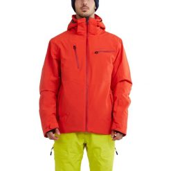 Kurtka narciarska męska Telluride Jacket. Czerwone kurtki męskie Fundango, na zimę, m, bez wzorów, z dresówki, sportowe, bez kaptura. W wyprzedaży za 599.00 zł.