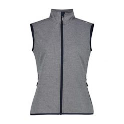 Kurtka bez rękawów na zamek dla kobiet CMP. Szare kurtki damskie CMP, s, bez wzorów, bez kaptura. Za 263.50 zł.