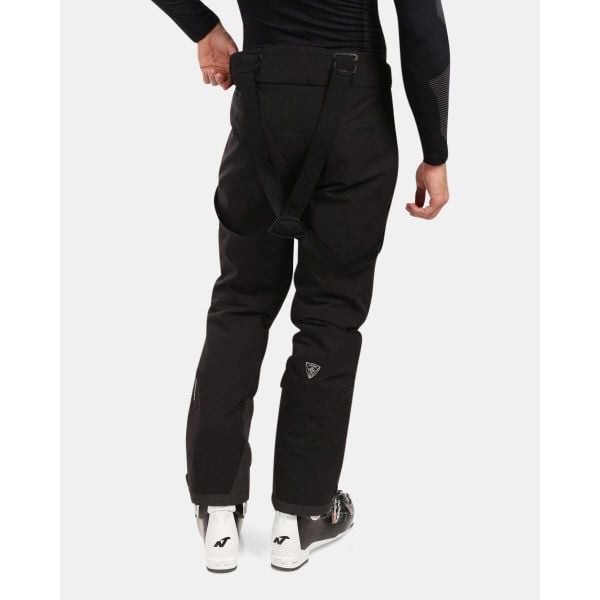 Spodnie narciarskie Kilpi Methone. Czarne spodnie materiałowe męskie Kilpi, bez wzorów, sportowe. Za 835.17 zł.