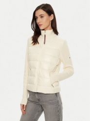 Tommy Hilfiger Kurtka puchowa WW0WW43771 Beżowy Regular Fit. Brązowe kurtki damskie Tommy Hilfiger, m, bez wzorów, z puchu, bez kaptura. Za 799.99 zł.