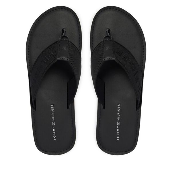 Japonki Tommy Hilfiger. Czarne klapki i japonki męskie Tommy Hilfiger. Za 249.99 zł.