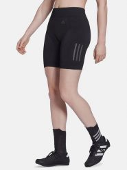 Adidas Szorty kolarskie "Essentials 3-Stripes" w kolorze czarnym rozmiar: L. Czarne spodenki sportowe damskie Adidas, l, z materiału, rowerowe. Za 237.16 zł.