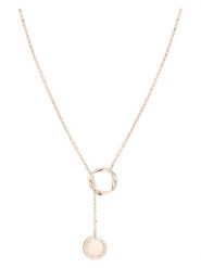 Liebeskind Naszyjnik z elementami ozdobnymi - dł. 45 cm rozmiar: onesize. Naszyjniki damskie Liebeskind, ze stali. Za 165.99 zł.