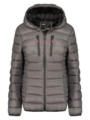 Canadian Peak Kurtka pikowana "Alareak" w kolorze szarym rozmiar: S. Szare kurtki damskie Canadian Peak, s, z aplikacjami, bez kaptura. Za 189.95 zł.