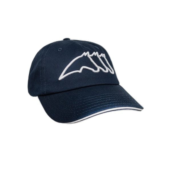 Czapka Equiline Oscar Logo. Niebieskie czapki męskie EQODE BY EQUILINE, bez wzorów, sportowe. Za 246.50 zł.