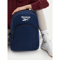 Plecak Reebok. Niebieskie plecaki męskie Reebok, bez wzorów. Za 69.99 zł.