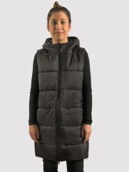 Ecoon Kamizelka w kolorze czarnym rozmiar: XS. Czarne kamizelki damskie Ecoon, xs. Za 188.85 zł.