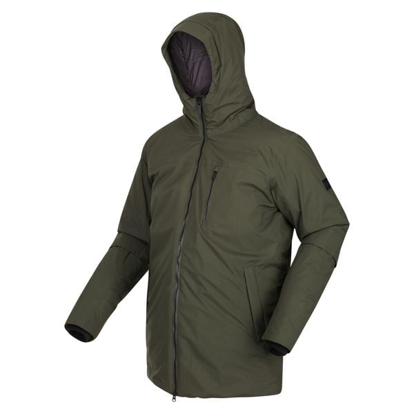 Yewbank II Regatta męska trekkingowa kurtka parka zimowa. Zielone kurtki męskie Regatta, na zimę, m, bez wzorów. Za 249.99 zł.