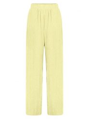 Sublevel Spodnie w kolorze żółtym rozmiar: XL. Żółte spodnie materiałowe damskie Sublevel, bez wzorów, z materiału. Za 60.99 zł.