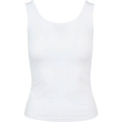 Biustonosze damskie w dużych rozmiarach Urban Classic basic (x2). Białe biustonosze Urban Classics, bez wzorów, z jersey. Za 100.50 zł.