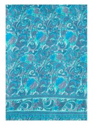 Aller Simplement Szal w kolorze turkusowym - 180 x 50 cm rozmiar: 180x50 cm. Niebieskie szaliki i kominy damskie Aller Simplement, bez wzorów, z materiału. Za 17.99 zł.