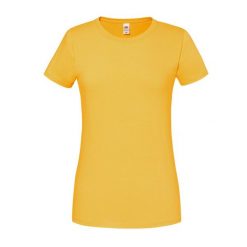 Koszulka Damska Iconic 190. Szare bluzki damskie Fruit of the Loom, xs, bez wzorów, sportowe, bez kołnierzyka, bez ramiączek. Za 42.99 zł.
