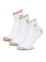 Roxy Skarpety długie AS_ROXY_04Z_SS25 (3-PACK) Biały. Białe skarpetki damskie Roxy, bez wzorów, z bawełny. Za 34.99 zł.