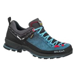 Damskie buty trekkingowe Salewa Mtn Trainer 2 Gtx. Niebieskie obuwie trekkingowe damskie Salewa. Za 814.00 zł.