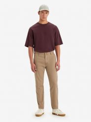 Levi's Spodnie chino w kolorze jasnobrązowym rozmiar: W30/L32. Brązowe spodnie materiałowe męskie Levi's, bez wzorów. Za 112.95 zł.