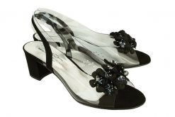 BRENDA ZARO T1970A suedesand negro, sandały damskie. Czarne sandały damskie Brenda Zaro, bez wzorów, bez obcasa, na obcasie. Za 254.95 zł.